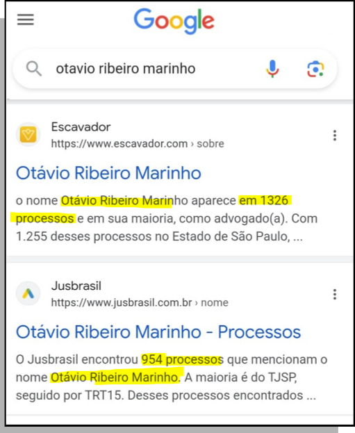 Composição gráfica ilustrando volume de processos